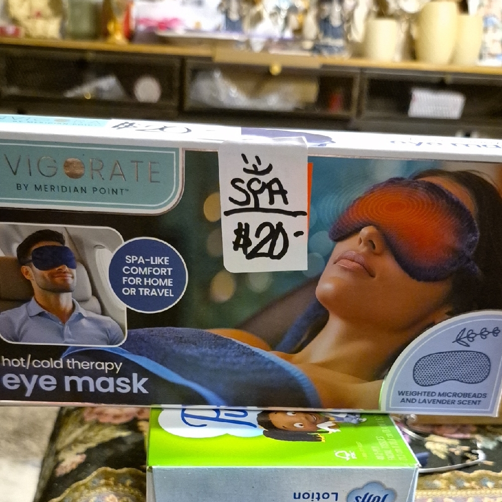 Hot/Cold Therapy Eye Mask - Blue